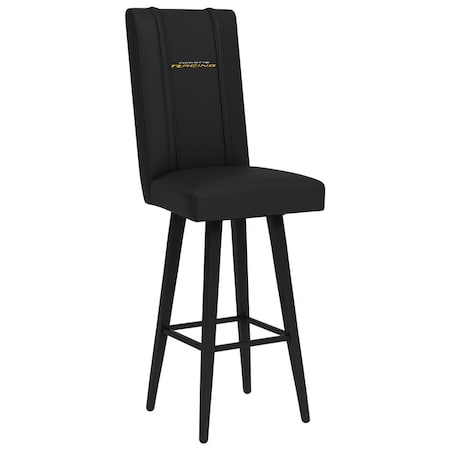 Dreamseat Swivel Bar Stool 2000 with Corvette Racing Logo XZ2000BSSBLK-PSGMC61110